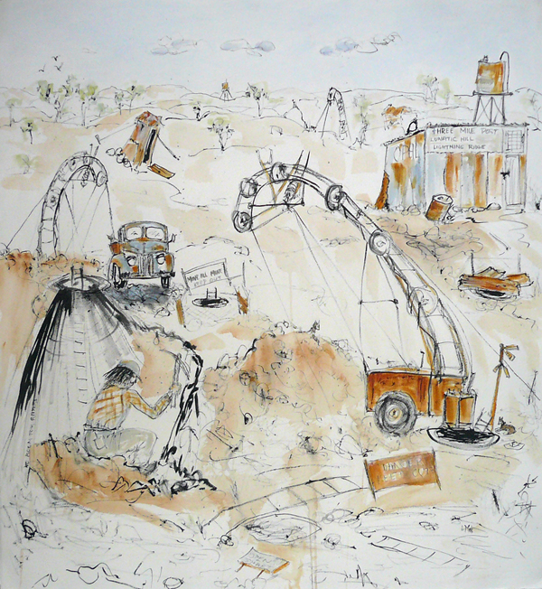 Ink Drawings